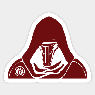 Darth Revan Peekaboo in Red Sticker